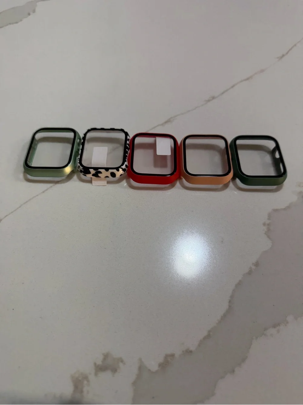 Silicone Apple Watch Style Protective Cases - Multi Color Set